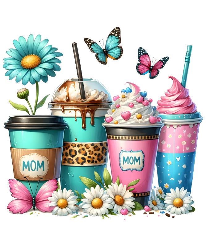 Heat transfers Iron on stickers  mom mother mama 2158 for Tshirts Iron on Decal Patches Stickers Clothes Hat Pillows DIY Crafts