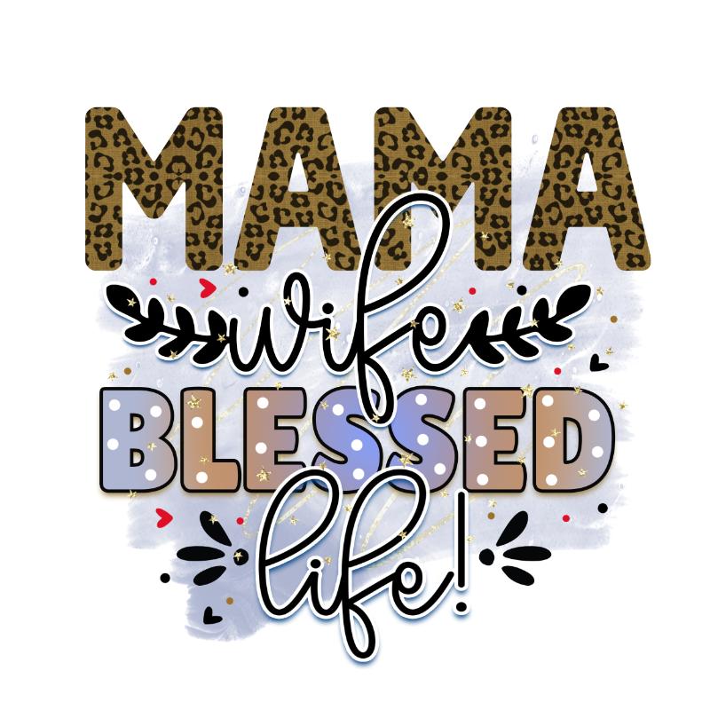 UV DTF decal Stickers cup wraps small decals mom mother mama 1445 for Cup, glass, mugs, phone case, car, computer, furniture decals, DIY stickers UV DTF Transfer stickers wraps DIY Crafts