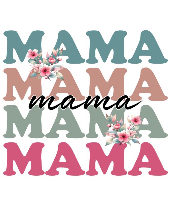 UV DTF decal Stickers cup wraps small decals mom mother mama 1376 for Cup, glass, mugs, phone case, car, computer, furniture decals, DIY stickers UV DTF Transfer stickers wraps DIY Crafts