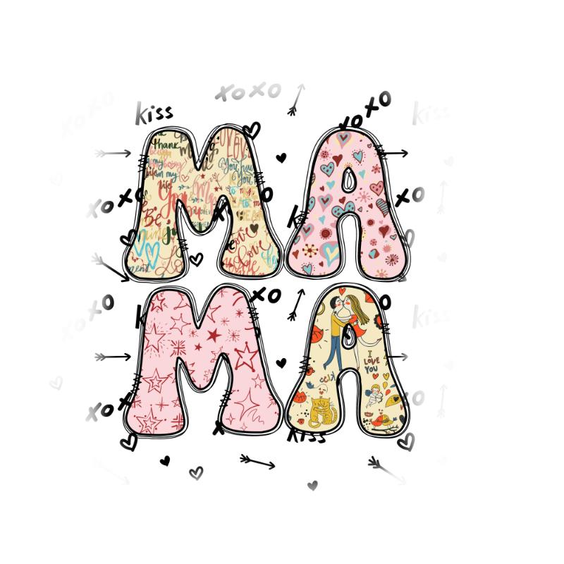 UV DTF decal Stickers cup wraps small decals mom mother mama 1314 for Cup, glass, mugs, phone case, car, computer, furniture decals, DIY stickers UV DTF Transfer stickers wraps DIY Crafts