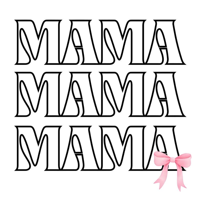 UV DTF decal Stickers cup wraps small decals mom mother mama 1233 for Cup, glass, mugs, phone case, car, computer, furniture decals, DIY stickers UV DTF Transfer stickers wraps DIY Crafts