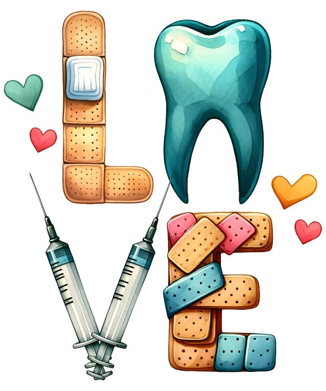 UV DTF decal Stickers cup wraps small decals nurse cancer 46 for Cup, glass, mugs, phone case, car, computer, furniture decals, DIY stickers UV DTF Transfer stickers wraps DIY Crafts