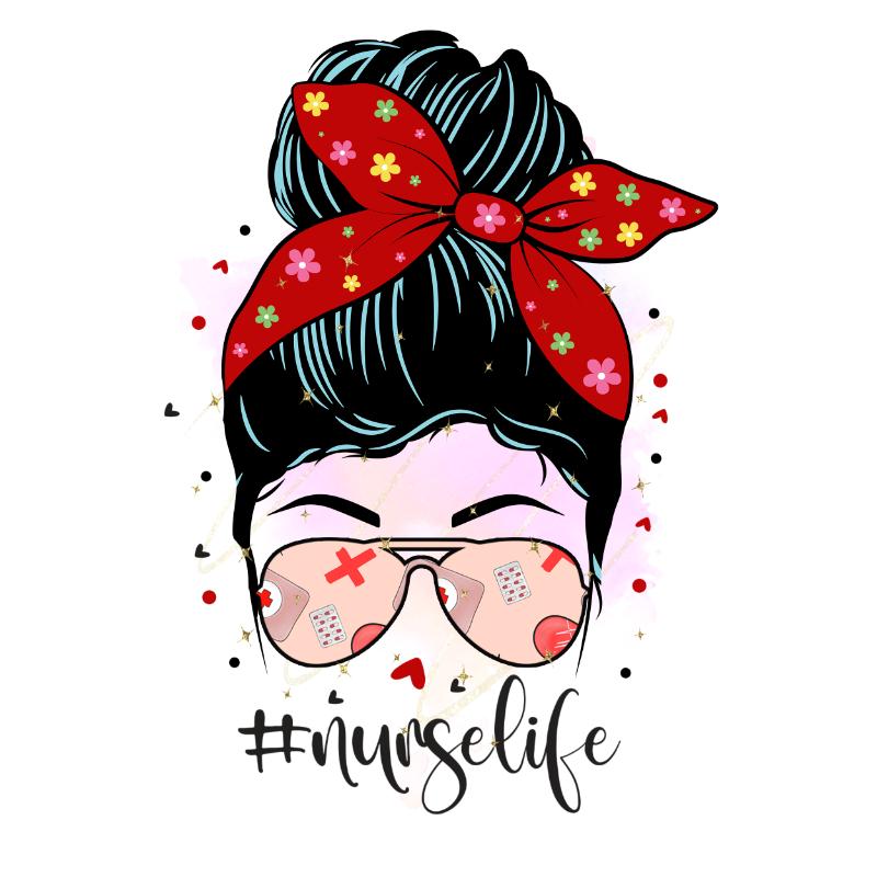 UV DTF decal Stickers cup wraps small decals nurse cancer 74 for Cup, glass, mugs, phone case, car, computer, furniture decals, DIY stickers UV DTF Transfer stickers wraps DIY Crafts