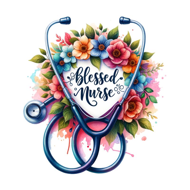 UV DTF decal Stickers cup wraps small decals nurse cancer 276 for Cup, glass, mugs, phone case, car, computer, furniture decals, DIY stickers UV DTF Transfer stickers wraps DIY Crafts