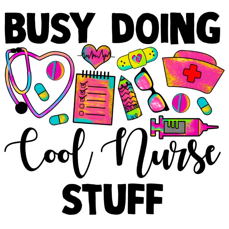 UV DTF decal Stickers cup wraps small decals nurse cancer 136 for Cup, glass, mugs, phone case, car, computer, furniture decals, DIY stickers UV DTF Transfer stickers wraps DIY Crafts