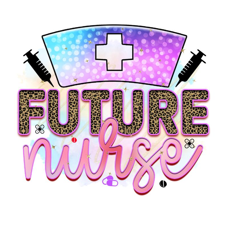 UV DTF decal Stickers cup wraps small decals nurse cancer 184 for Cup, glass, mugs, phone case, car, computer, furniture decals, DIY stickers UV DTF Transfer stickers wraps DIY Crafts