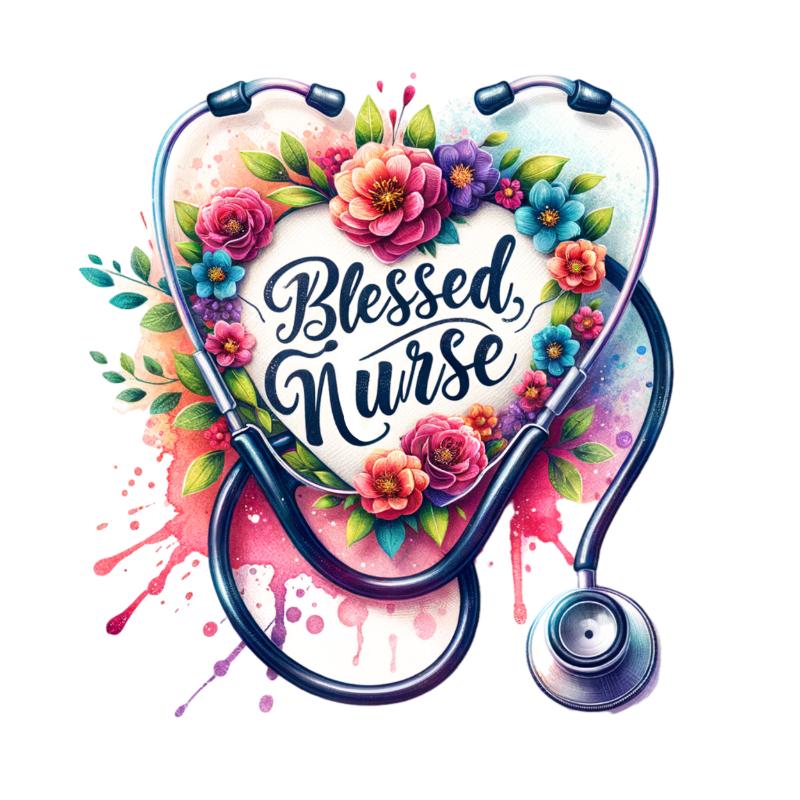 UV DTF decal Stickers cup wraps small decals nurse cancer 171 for Cup, glass, mugs, phone case, car, computer, furniture decals, DIY stickers UV DTF Transfer stickers wraps DIY Crafts