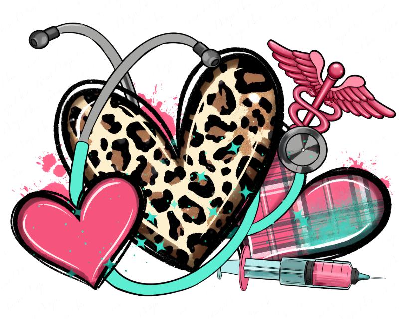 UV DTF decal Stickers cup wraps small decals nurse cancer 121 for Cup, glass, mugs, phone case, car, computer, furniture decals, DIY stickers UV DTF Transfer stickers wraps DIY Crafts