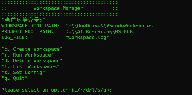GitHub - Helium-327/WorkspaceWizard: `WorkspaceWizard` 是一款基于 `Batch` 脚本 ...