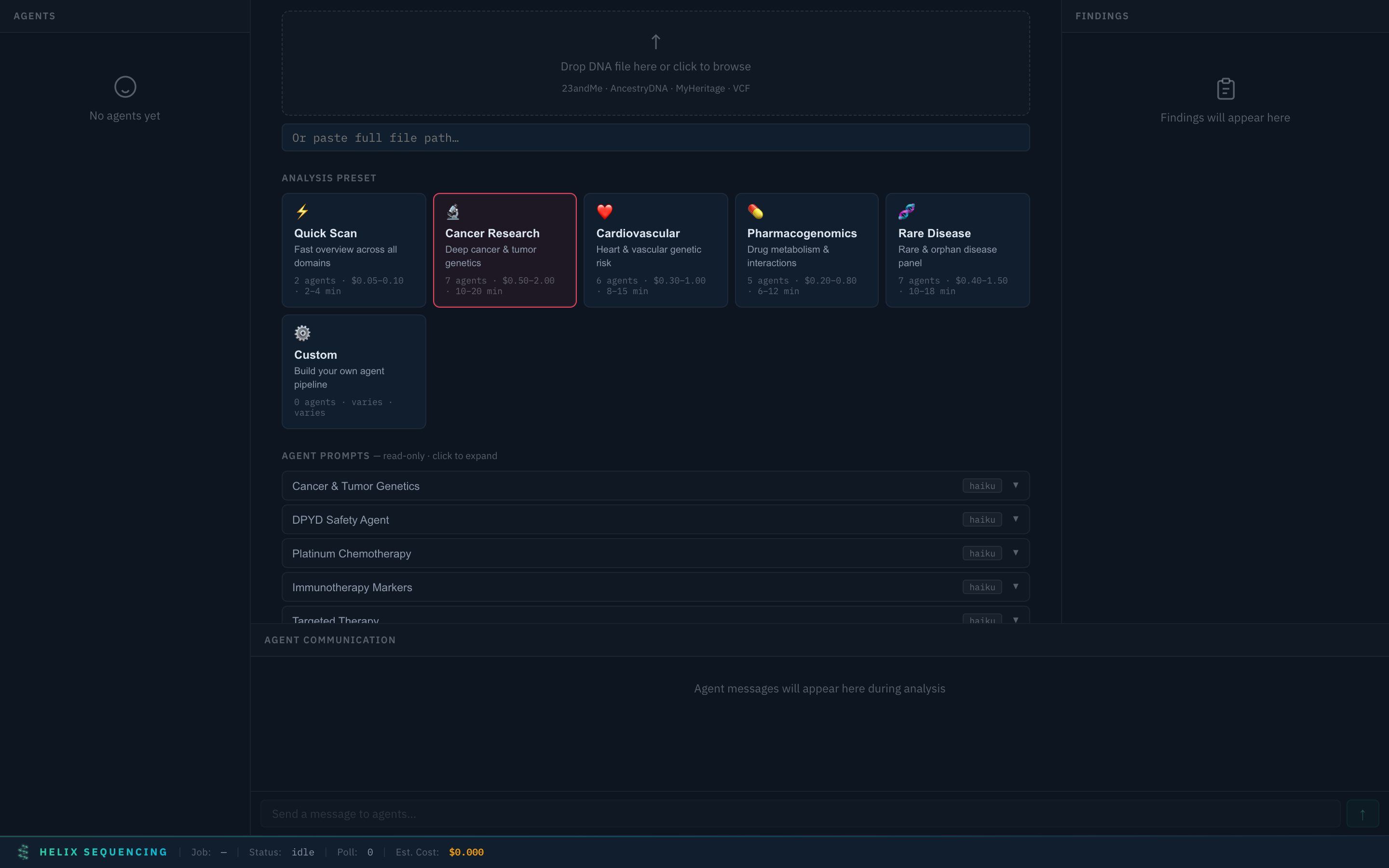 Cancer Research preset