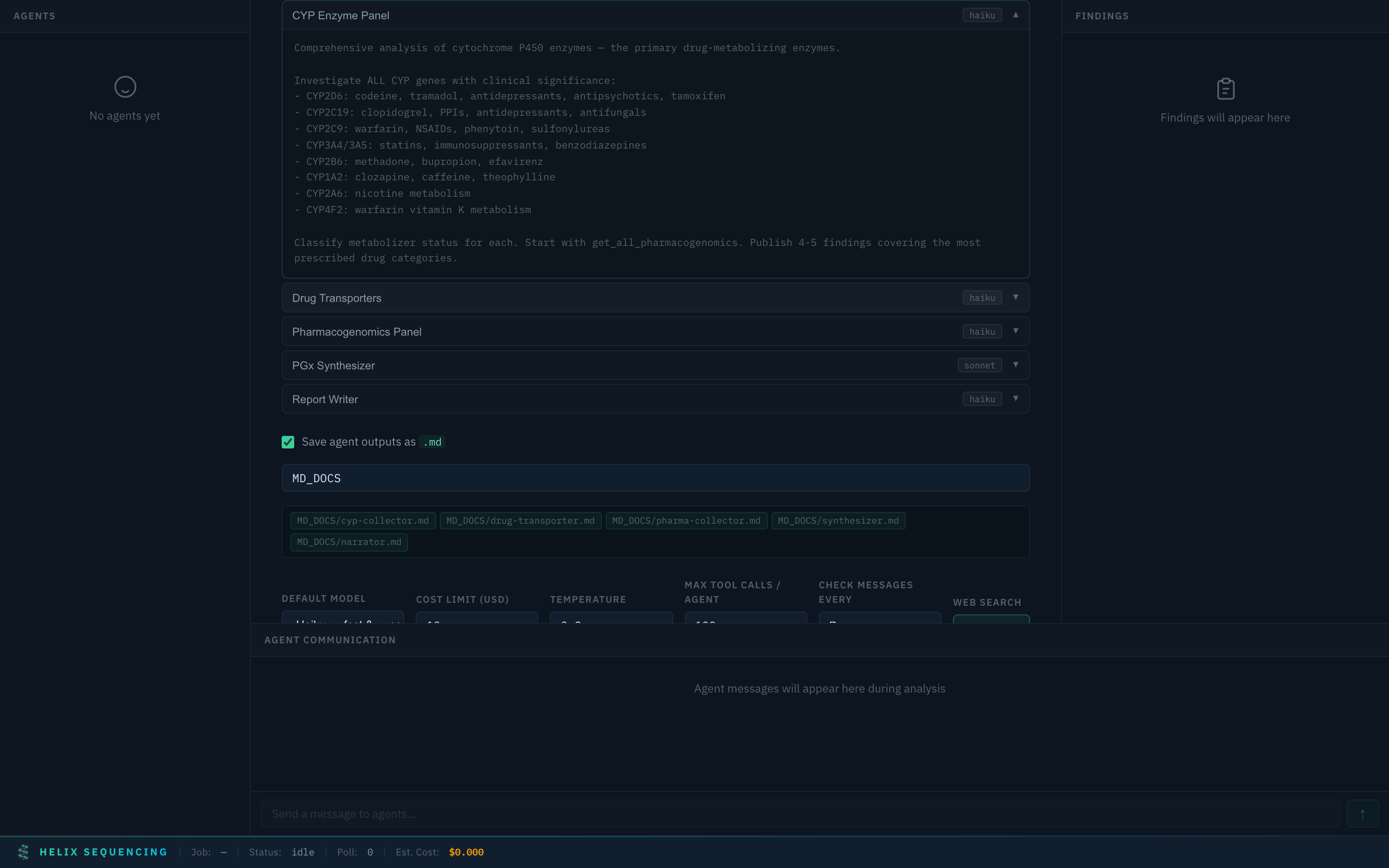 Pharmacogenomics preset