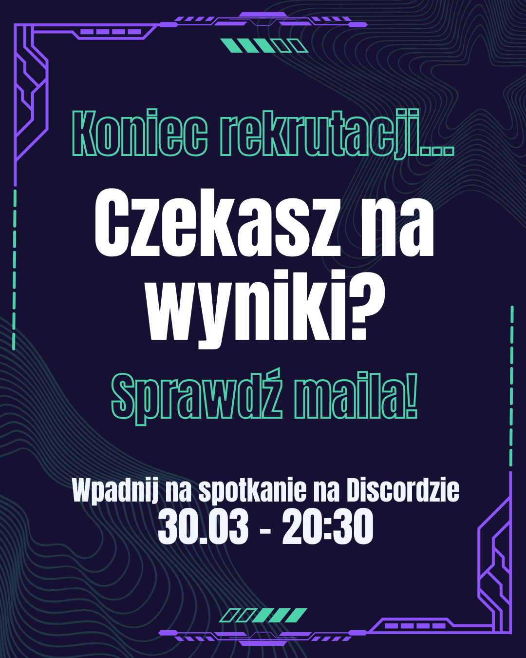 Czekasz na wyniki? Sprawdź swojego maila!