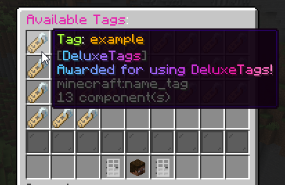 Tags Preview