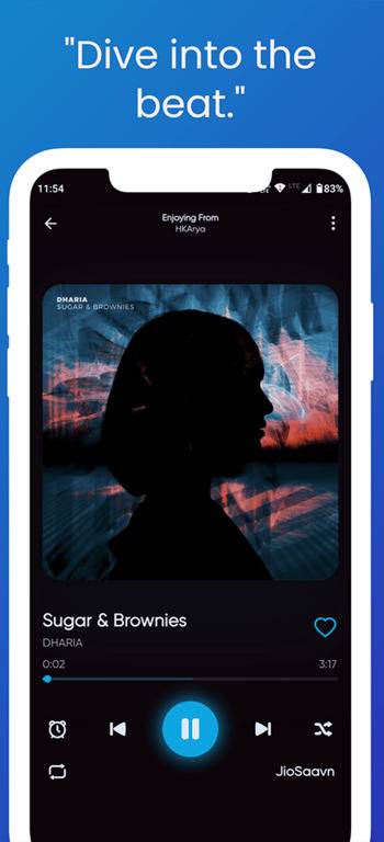 Screenshot 1 of BloomeeTunes — opens full size