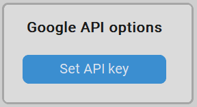 google-api-options