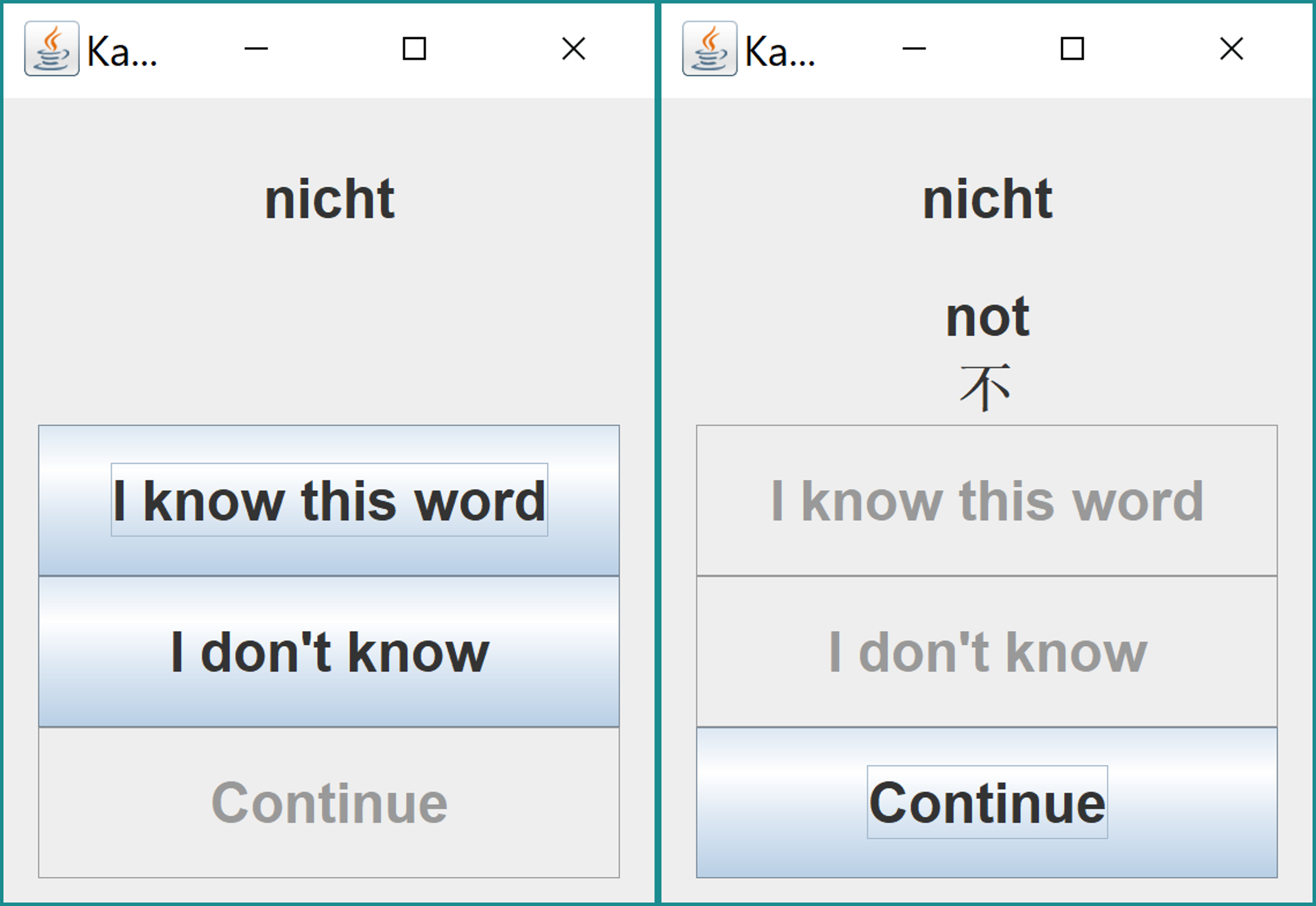 Learning German screenshot
