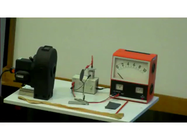 Foto des Versuchsaufbaus