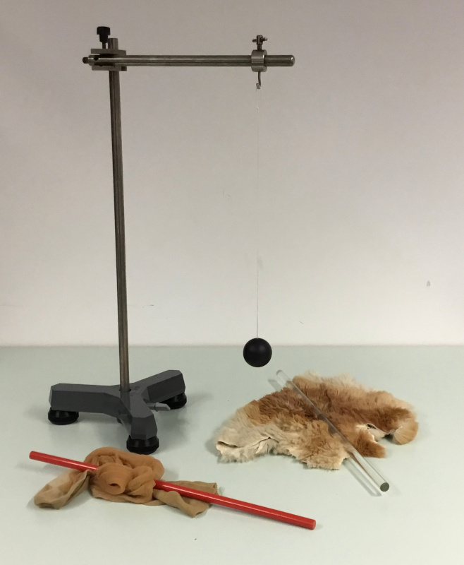 Versuchsmaterialien wie im Text beschrieben