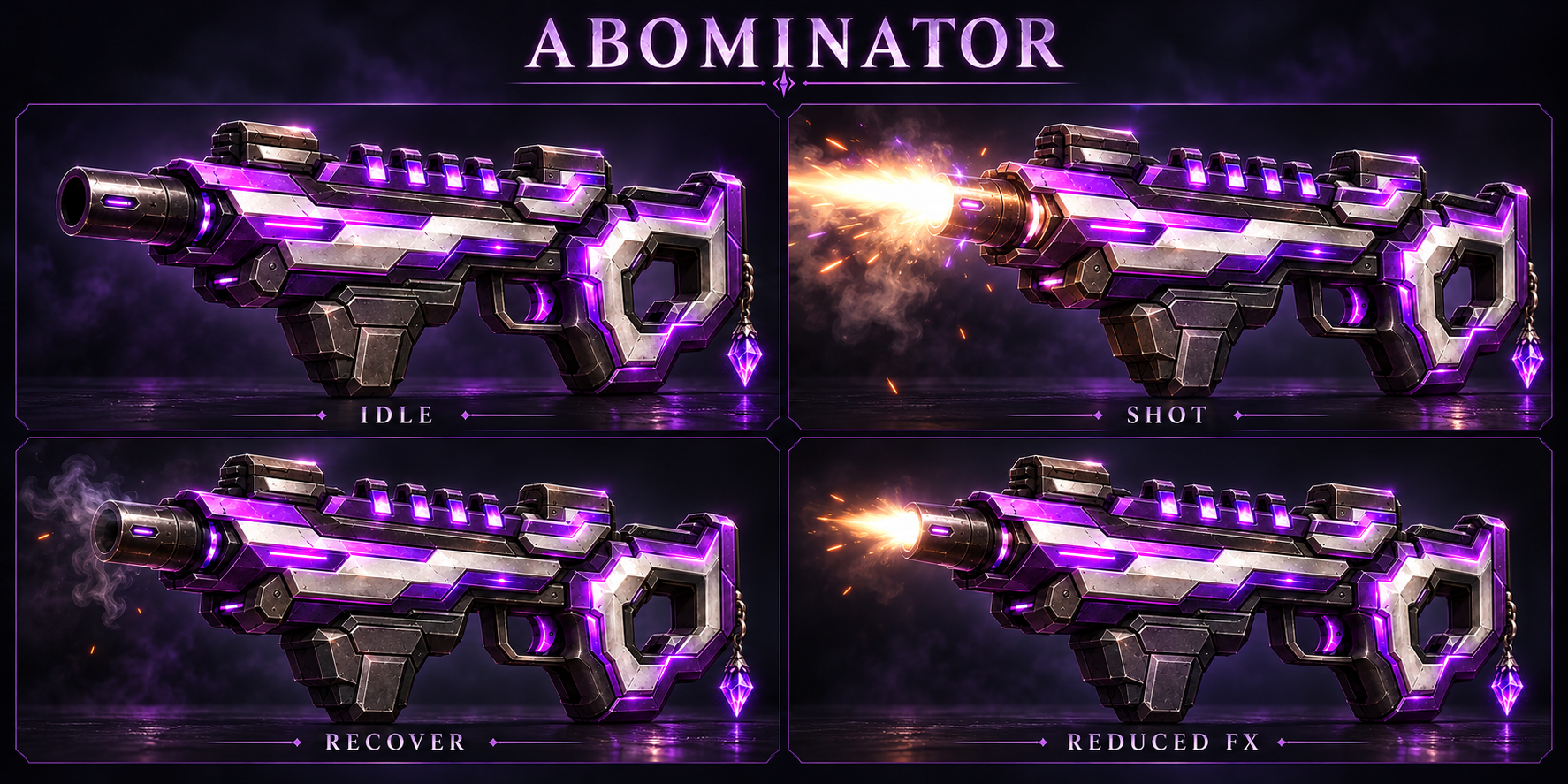 Shot feedback and reduced effects