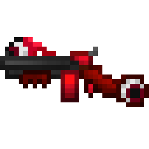 Actual released Abyssro sprite, nearest-neighbor enlargement