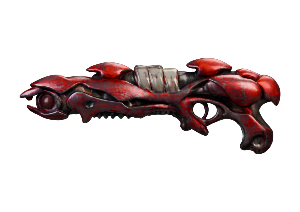 Actual generated Apoco Rifle reference, not an in-game screenshot