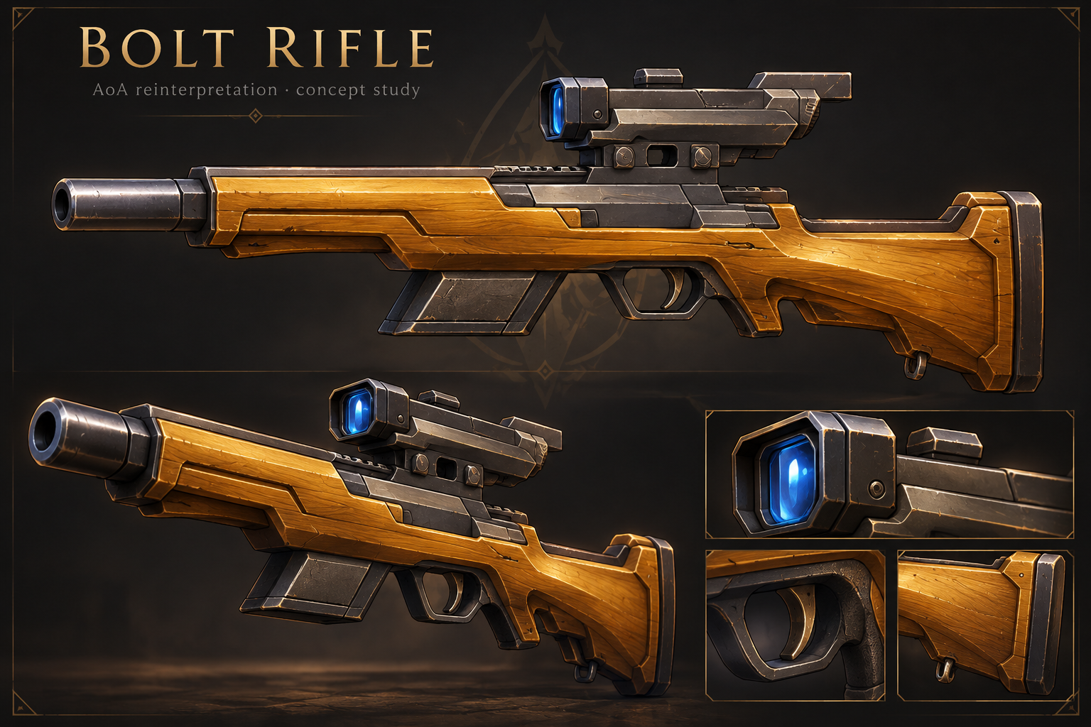 Bolt Rifle premium concept