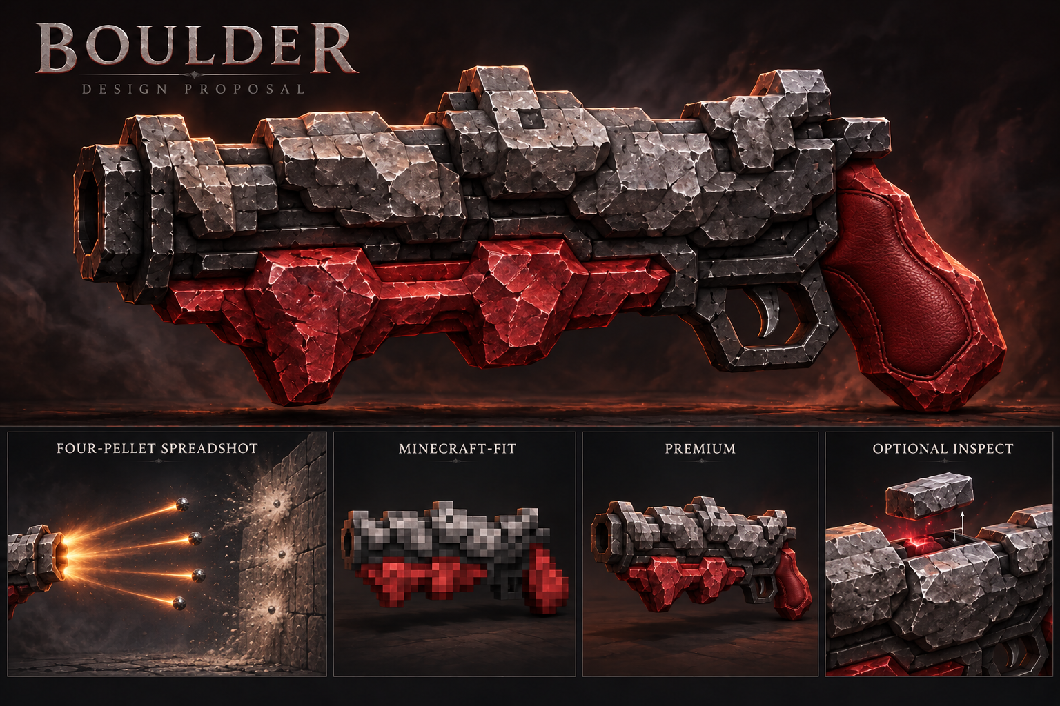 Boulder upgraded concept, not in-game