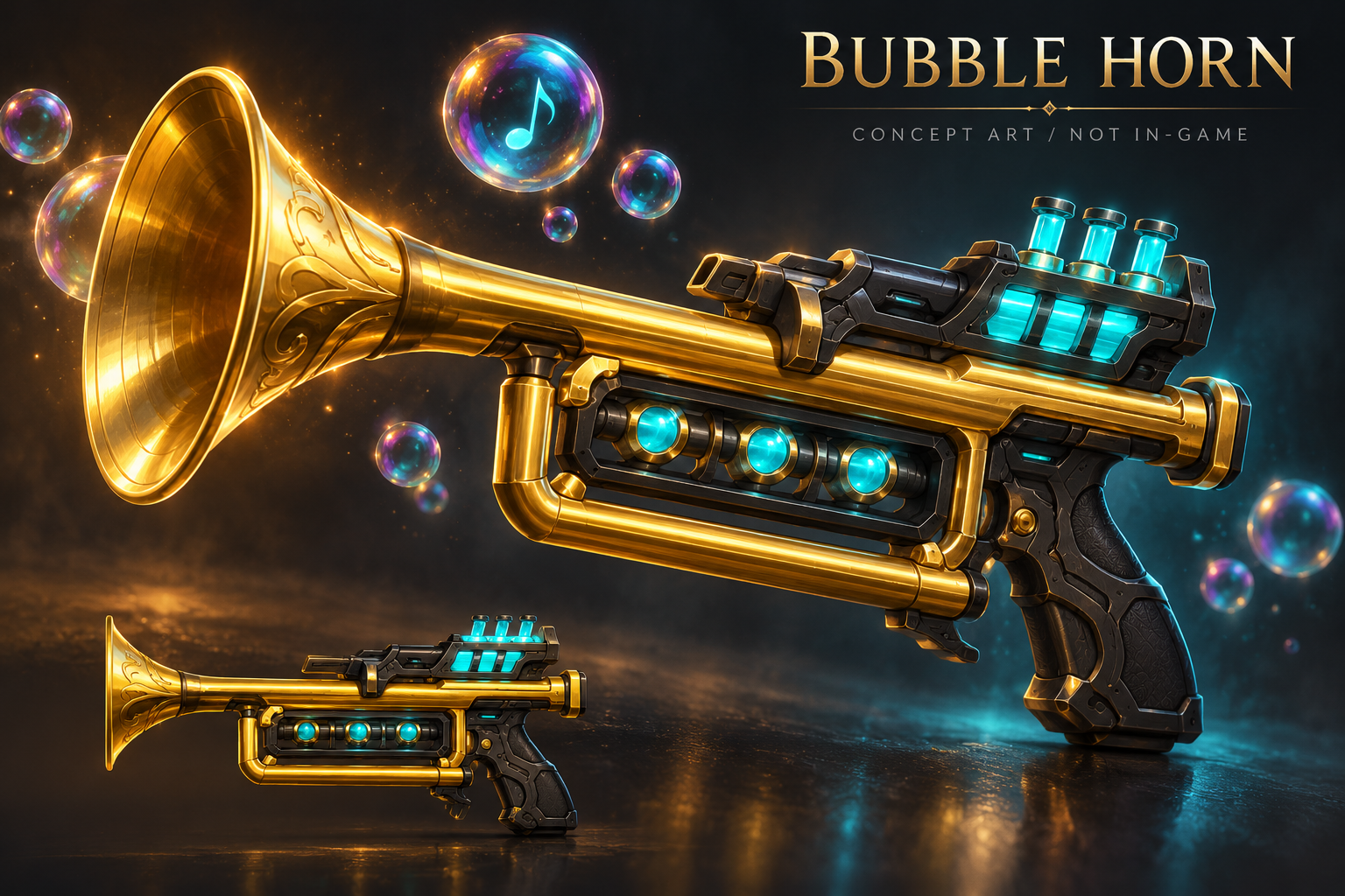 New Bubble Horn concept