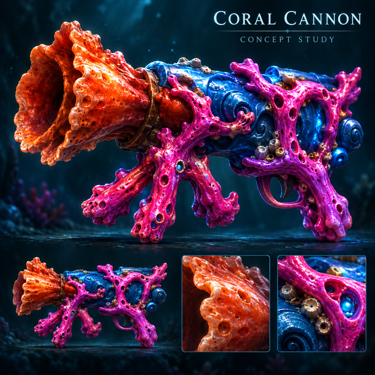 Coral Cannon concept study