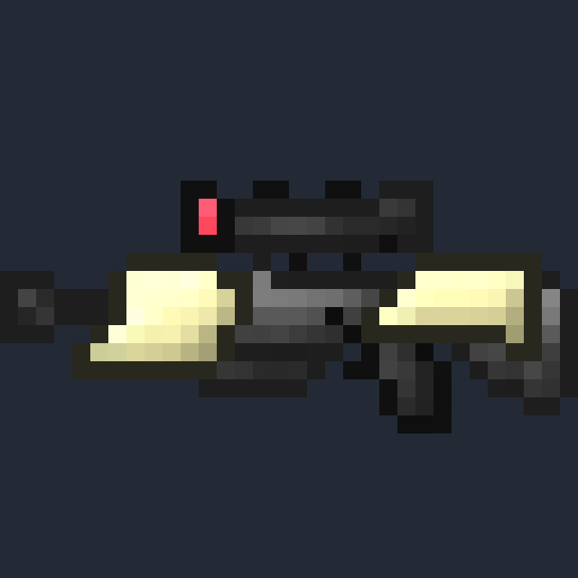 Released Decimator sprite on a neutral alpha-composited background