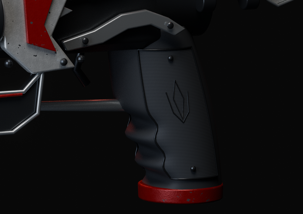 Revised grip authoring close-up