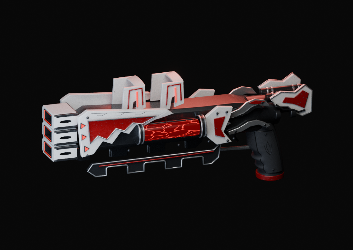 Three rounded lower openings and revised paint response