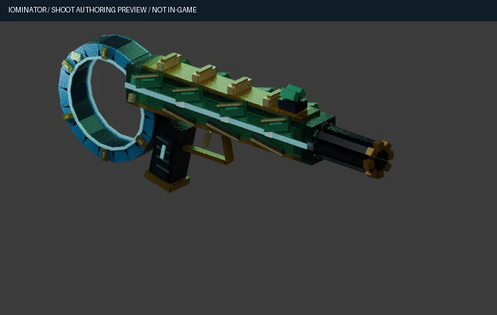 Firing recoil authoring preview