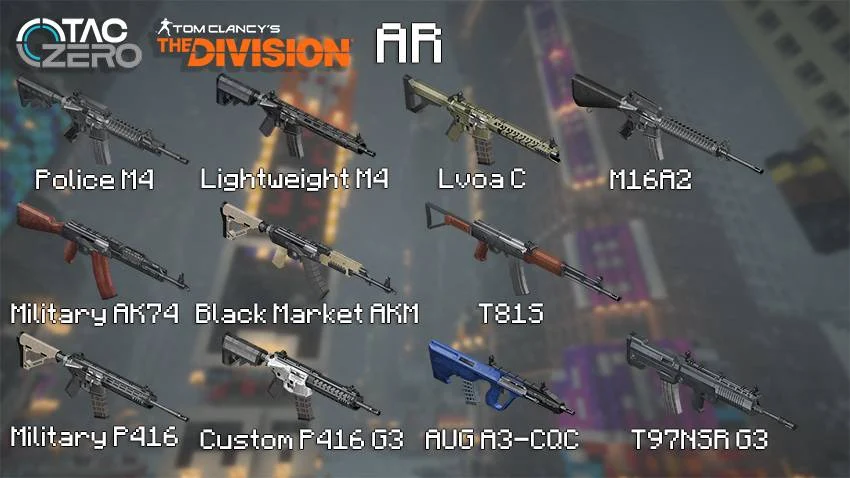 [TACZ]The Division gunpack
