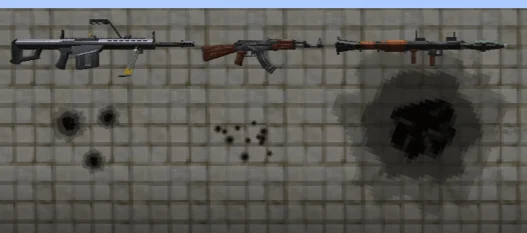 Bullet holes (TACZ)