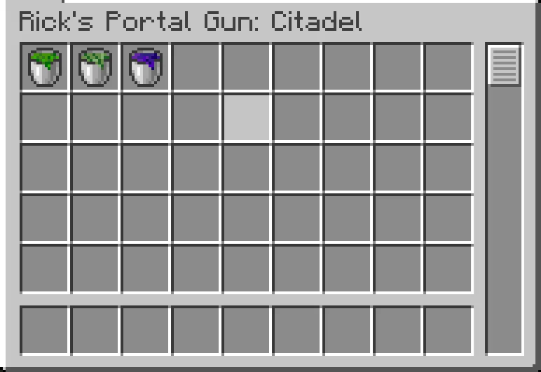 Rick's Portal Gun : citadel
