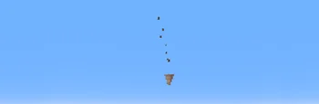 Falling Block Particle Trails