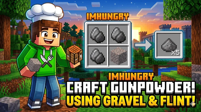 ImHungry's Easy Craft Gun Powder