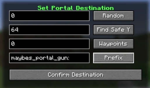 Maybe's Portal Gun