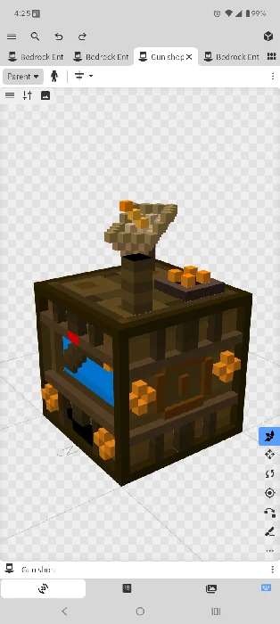 Material guns