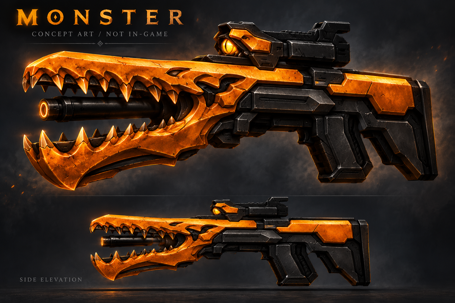 Monster selected concept candidate, not an in-game screenshot