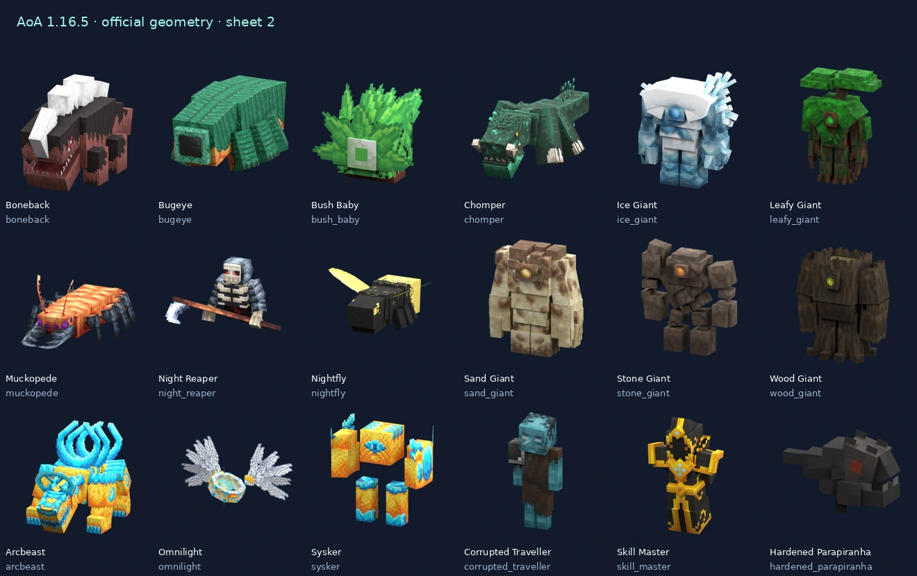 Named 1.16.5 geometry sheet 2
