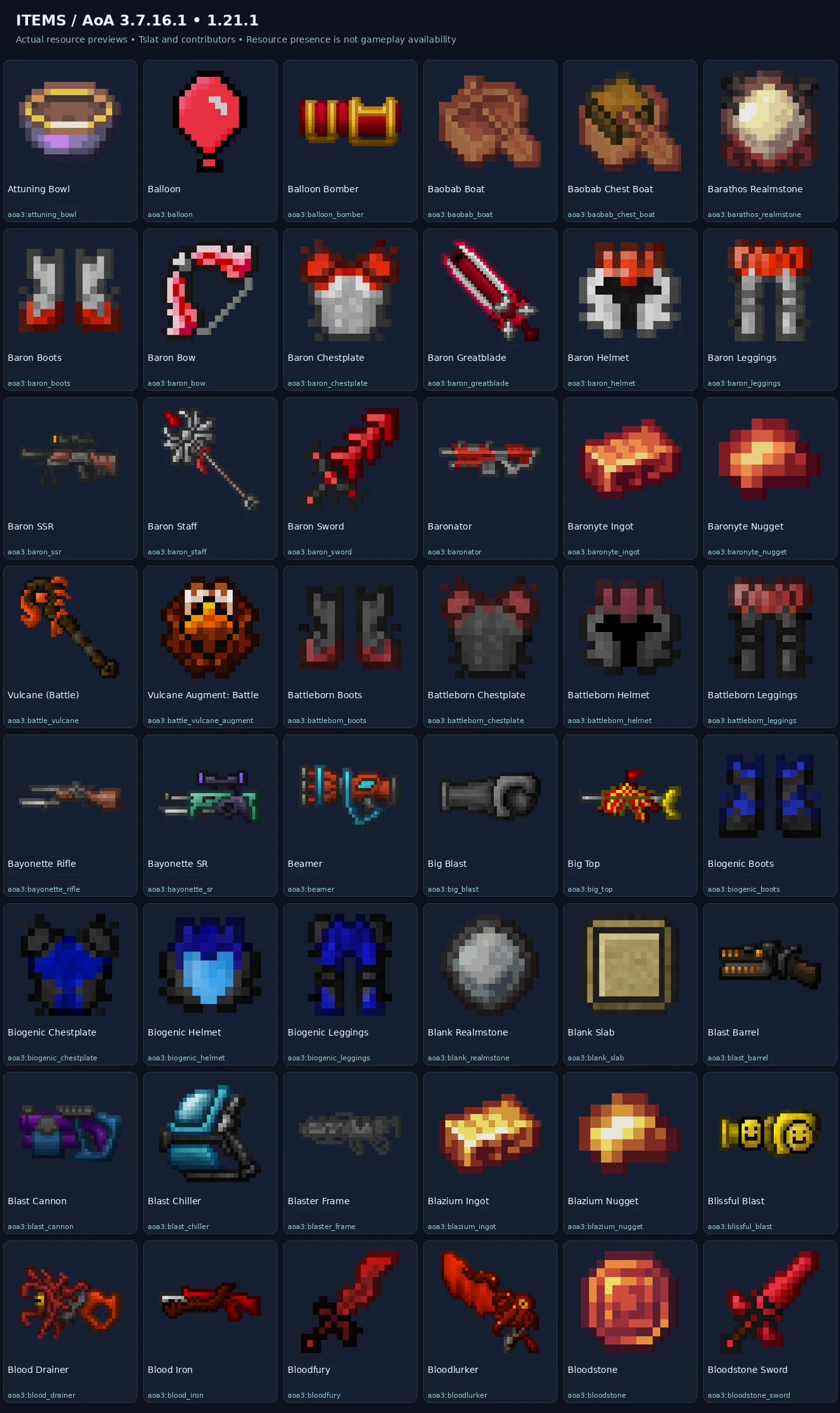 Named items previews — 1.21.1-item-sheet-02.webp