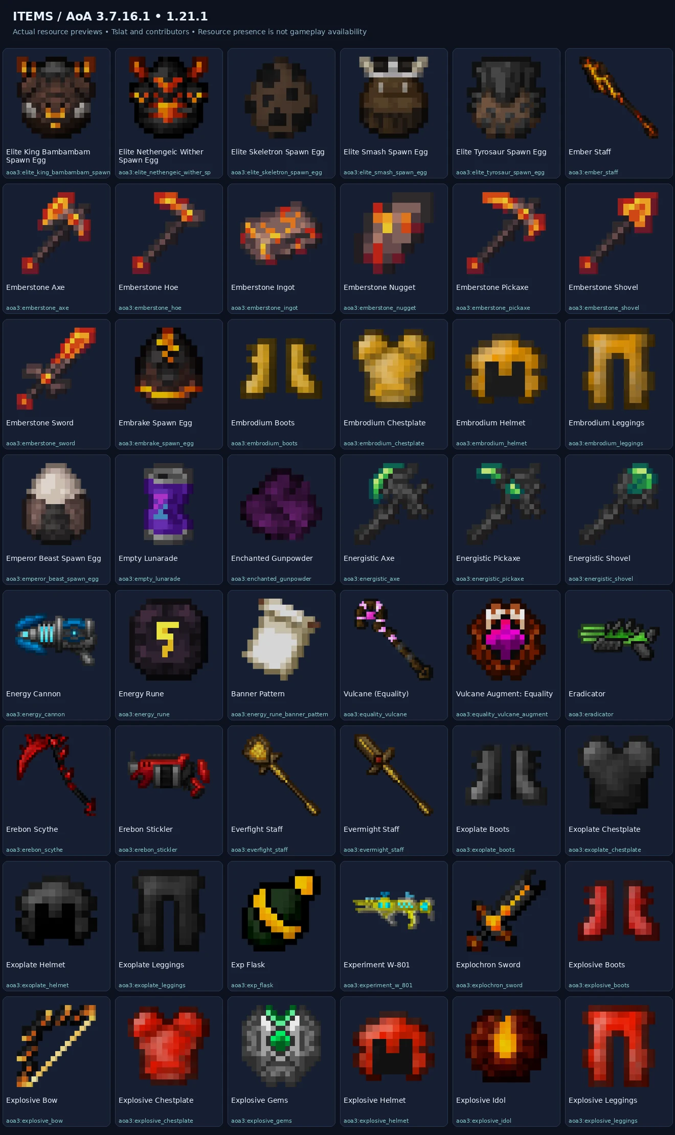Named items previews — 1.21.1-item-sheet-07.webp