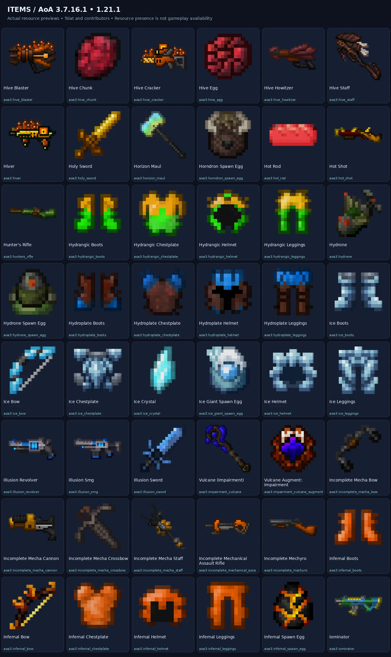 Named items previews — 1.21.1-item-sheet-11.webp