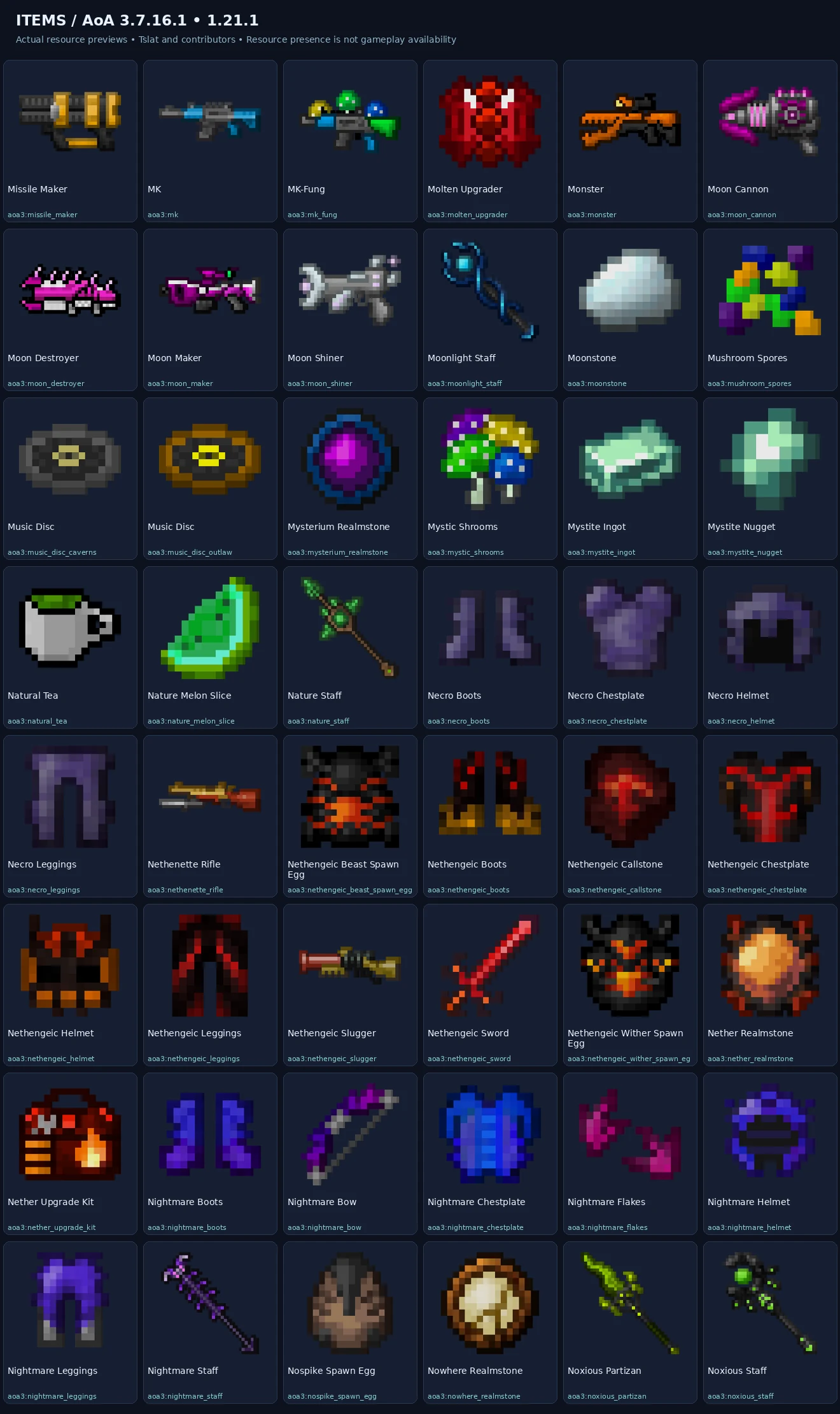 Named items previews — 1.21.1-item-sheet-15.webp