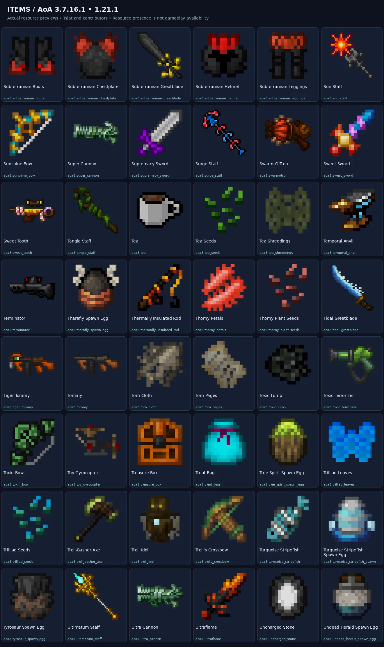 Named items previews — 1.21.1-item-sheet-22.webp