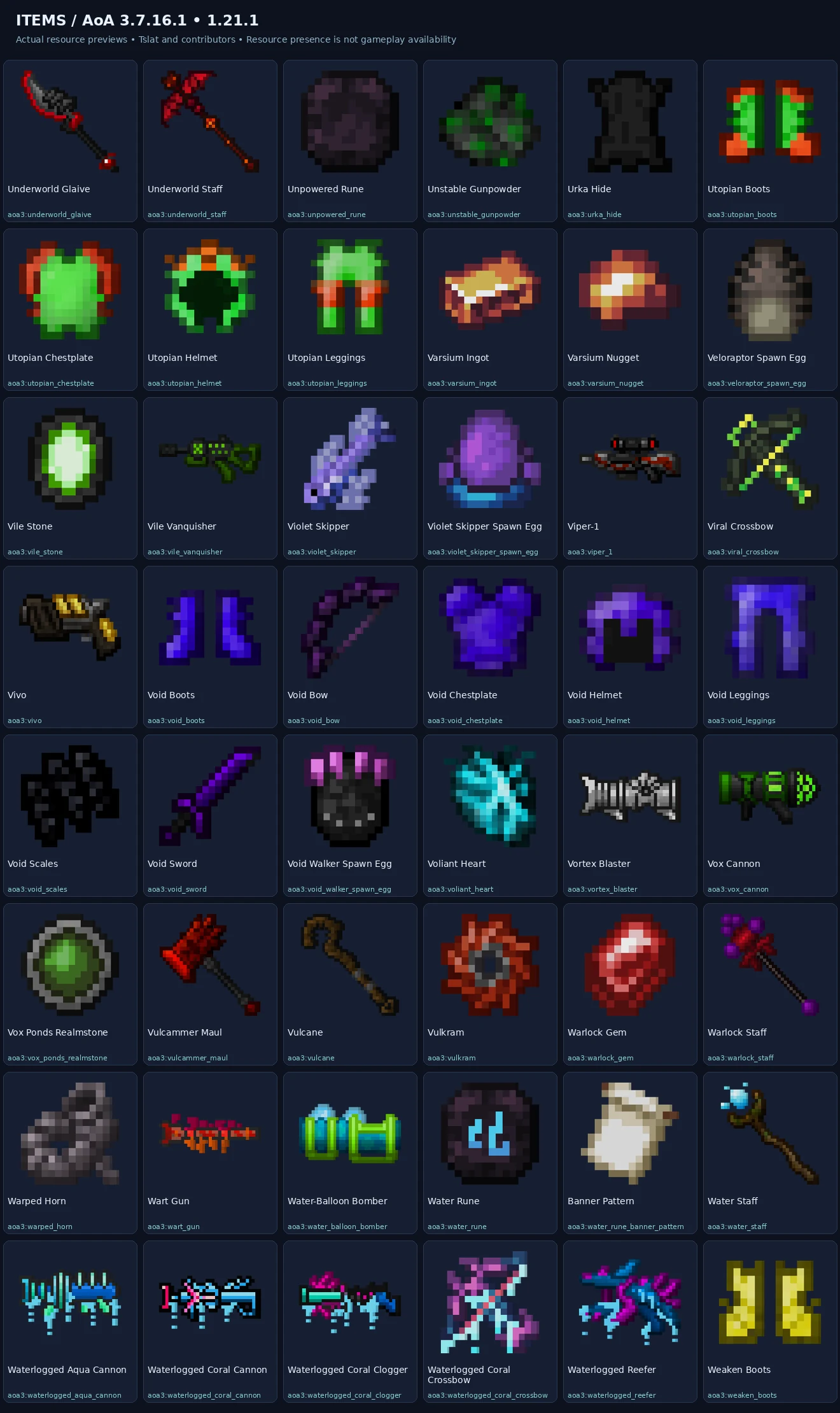 Named items previews — 1.21.1-item-sheet-23.webp