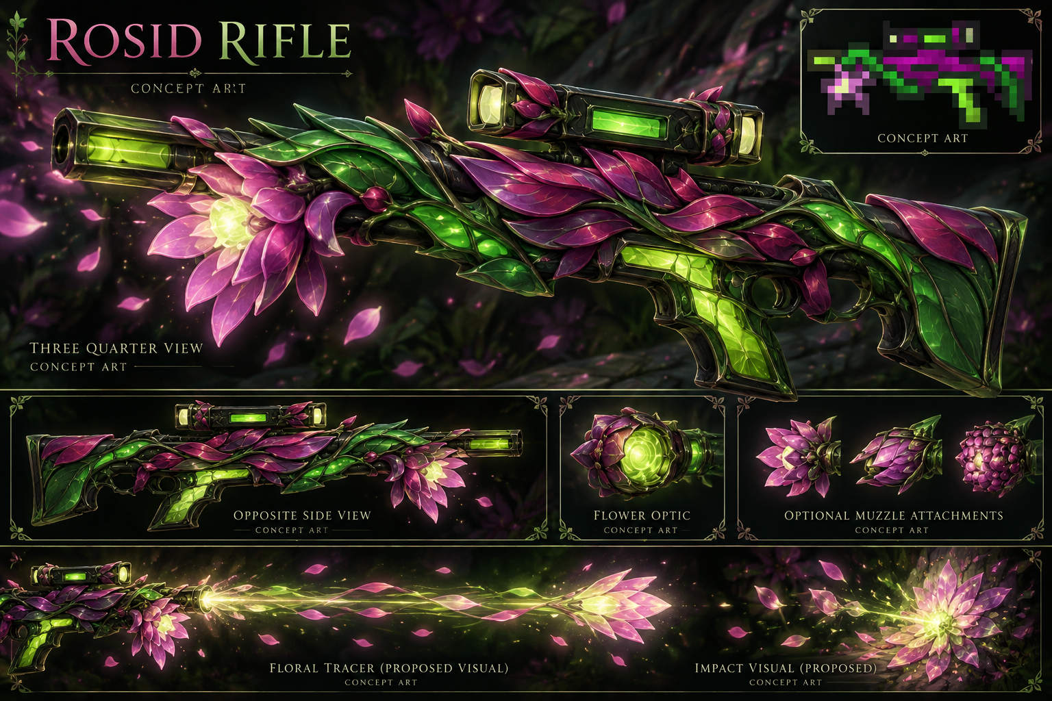 Rosid Rifle proposed premium concept