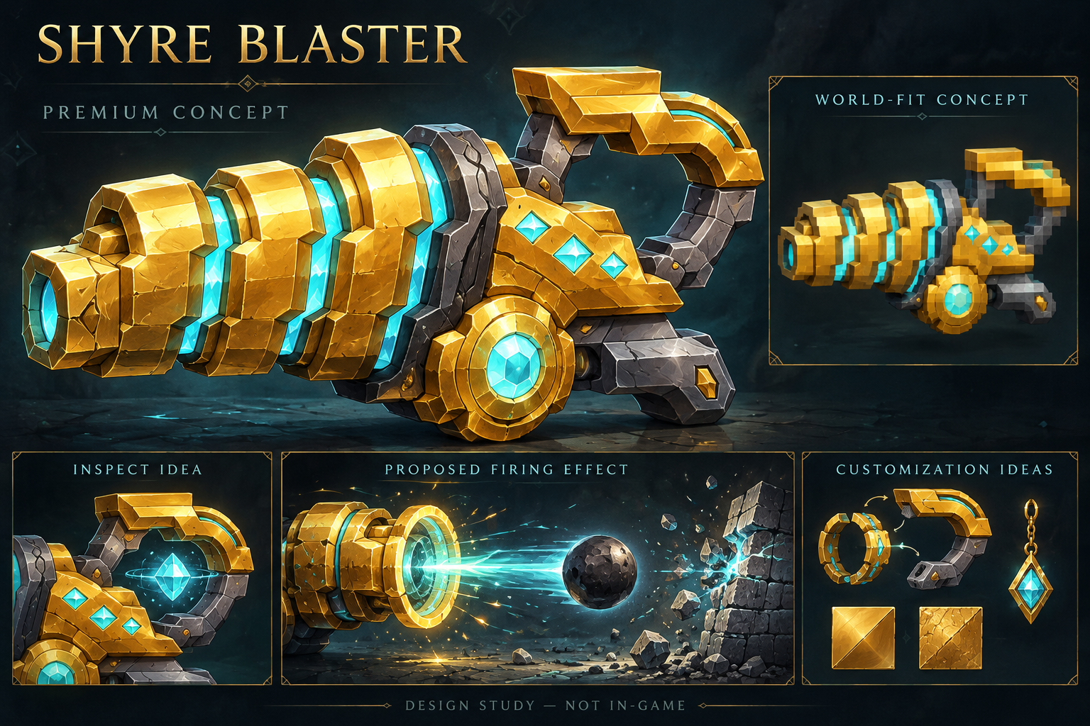 Premium and world-fit Shyre Blaster proposals